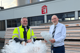 Bill Doran, Ei Sustainability and Supply Chain Manager and James Madigan, Ei Facilities Manager