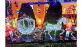 The Hayes Christmas display in Shanagolden pictured in years gone by