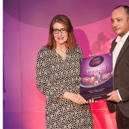 Rose Costello (Editor, European Supermarket Magazine) pictured with Padraig Broderick, SPAR Croom