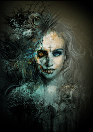 Artist Ken Coleman, Lisnagry, explores beauty within darkness in this haunting piece