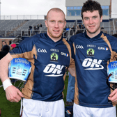 Adare clubmates Wayne McNamara and Declan Hannon I PICTURE: Sportsfile