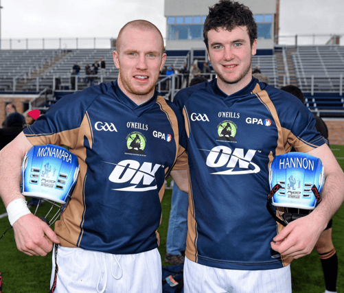 Adare clubmates Wayne McNamara and Declan Hannon I PICTURE: Sportsfile