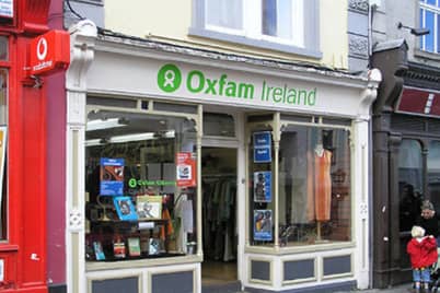 Kilkenny's Oxfam charity shop