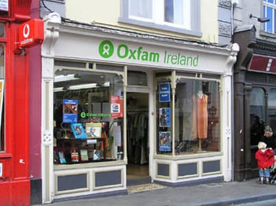 Kilkenny's Oxfam charity shop