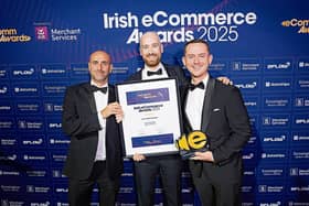 Kieran O’Brien, director of marketing and communications, Core Optimisation, Ger Hayden, director of digital, Core Optimisation, and Brian Conlon, head of search engine optimisation at the firm