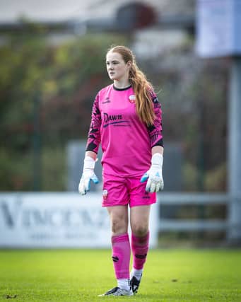 Ruby Linnane in action for Treaty United against Bohemians I PICTURE: Treaty United
