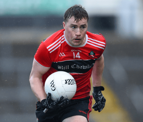 Hugh Bourke scored 0-7 in Adare's Irish Wire Products Limerick SFC group victory over Monaleen at Bruff on Saturday