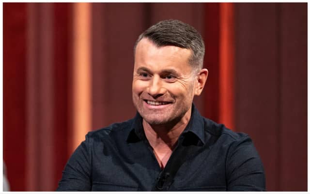 Shay Given on the Tommy Tiernan Show. Photo: RTÉ One X