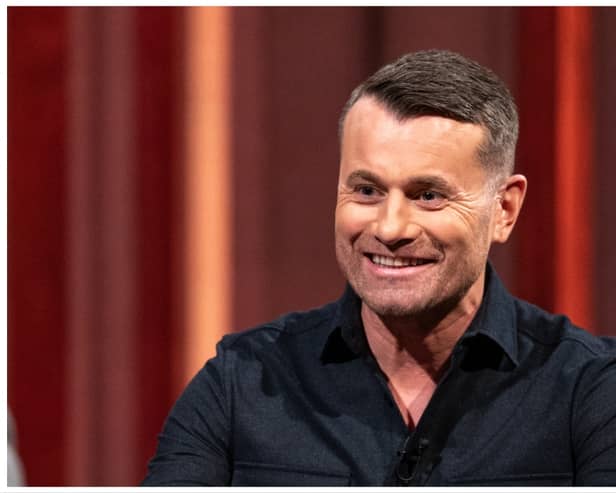 Shay Given on the Tommy Tiernan Show. Photo: RTÉ One X