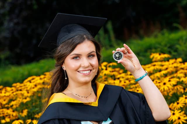 Seoda Ní Chaoimh at her graduation from the University of Limerick I PICTURE: Arthur Ellis