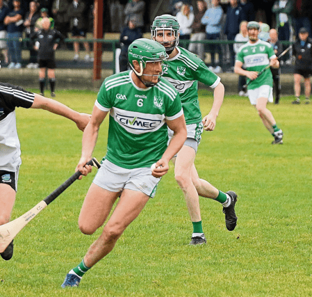 Nick Quaid turned in an impressive display for Effin in their Premier IHC win over Bruff in Kilmallock on Saturday