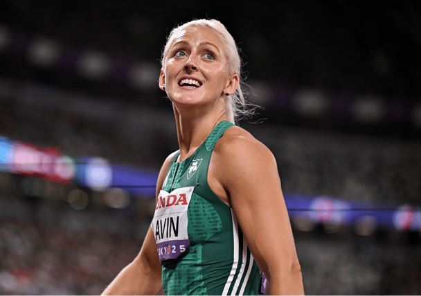 Limerick woman Sarah Lavin after competing in the women's 100m hurdles semi-final during day three of the World Athletics Championships Tokyo 2025 on Monday
