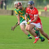 Doon's Chris Thomas in action against Ahane's Ronan Fox during the Limerick Senior Hurling Championship I PICTURE: Brendan Gleeson
