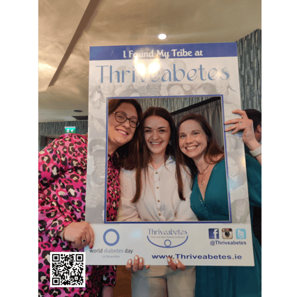 Limerick Diabetes advocates Ashling O'Kelly, Jean Langford and Erin Dolan Picture: Jean Langford