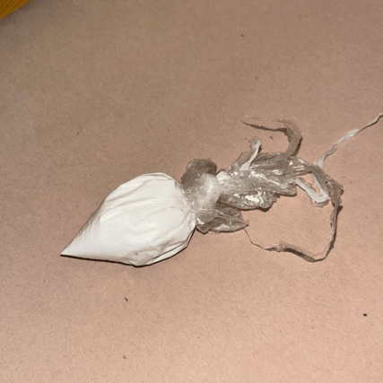 The wrap of cocaine taken off the streets by gardai in Limerick