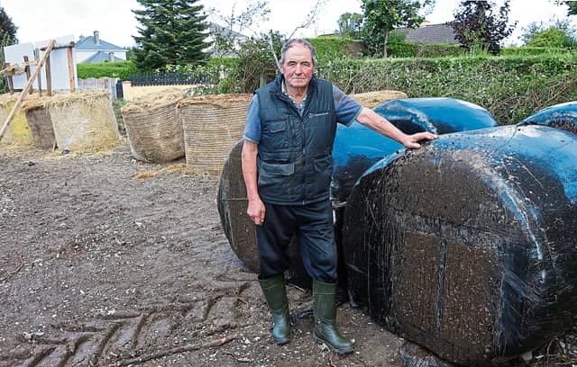 Tom Ryan erected a blockade on his land as part of his ongoing dispute with Limerick City and County Council | PICTURE: Adrian Butler