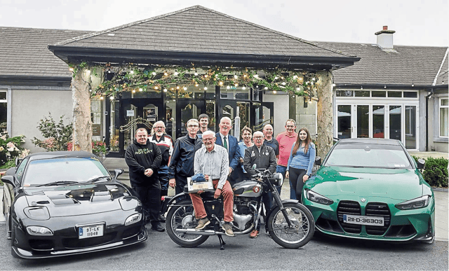 Mike Bray, Larry Power, Jack Kingston, Ray Gavin, Darragh Lynch, David Fitzgerald, Noel Mulcahy, Brian Draper, Jude Daly, Nichole Cross and Seamus Cross pictured at the launch for the motoring bonanza