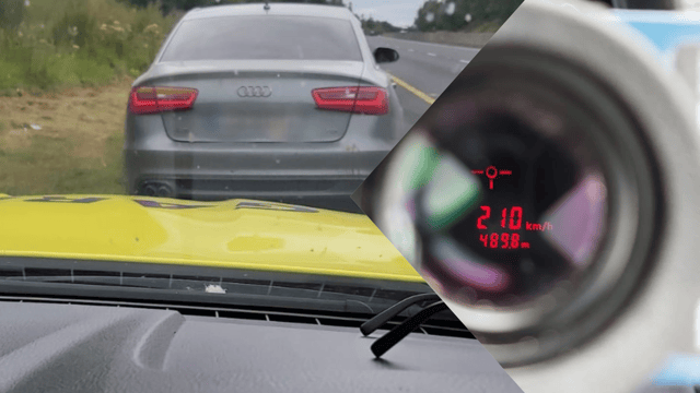 Gardai say a high-powered car was seized following detection on the M8 in County Cork over the bank holiday weekend