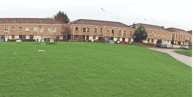 Homes in Glasgow Park have limited parking space outside