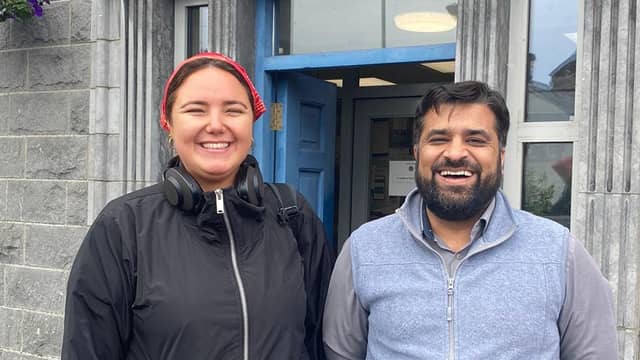 He went to his local Garda Station to get forms stamped for replacement IDs when he came across a lady who was there to hand a wallet in...