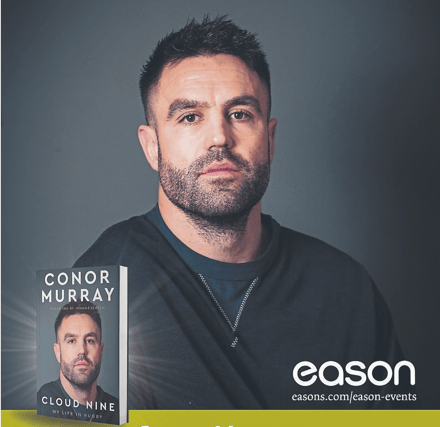 Ireland rugby star and Limerick native, Conor Murray, will be in conversation with Joe Molloy at a special event at Thomond Park on Thursday, September 11 to celebrate the publication of new book