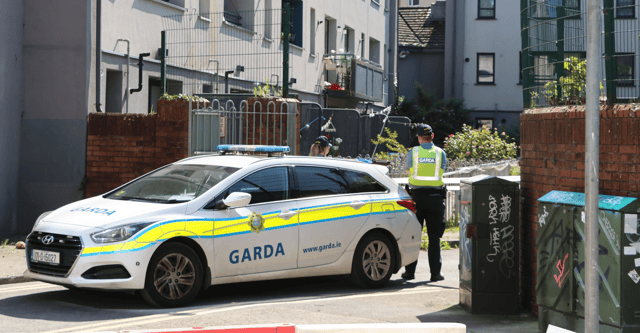 The scene has been cordoned off by gardai for forensic technical examination