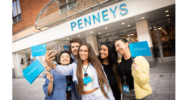 At the unveiling of the revamped Penneys in Limerick city are Penneys Visual Merchandiser colleagues, Pamela Galera, Hayley James, Oliver Thornton, Jade Doyle and Kathlyn Menton
