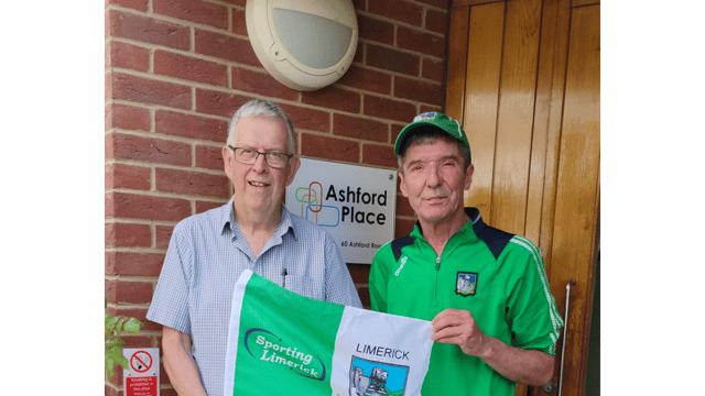 Caherdavin man John Giltenan, who has been the fulcrum of the relaunch of the Limerick Association, with Danny Maher, originally from Castletown, and now the chief executive of charity Ashford Place