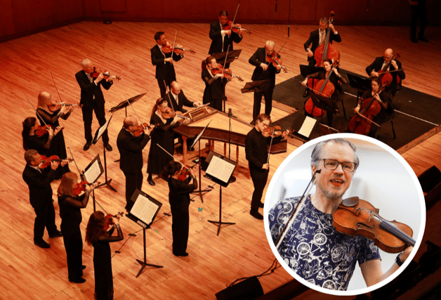 Henning Kraggerud, Norwegian violinist and ICO rehearsal at the University of Limerick