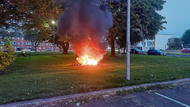 Limerick Fire and Rescue Service were called out 24 to bonfires this May Eve