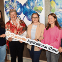 Chloe Hartigan, Sheena McCarthy, Sam O'Brien, Fiona Power, and John McNamara, Charleville Show chairperson I PICTURE: Adrian Butler