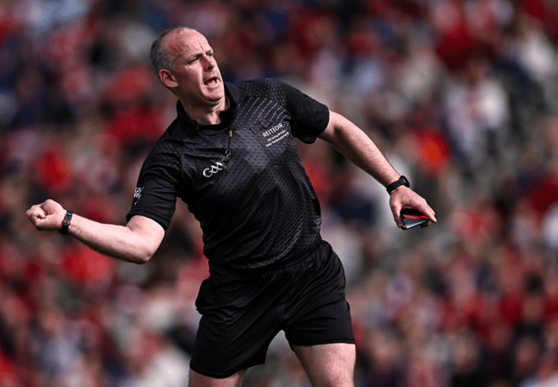 Limerick referee Johnny Murphy