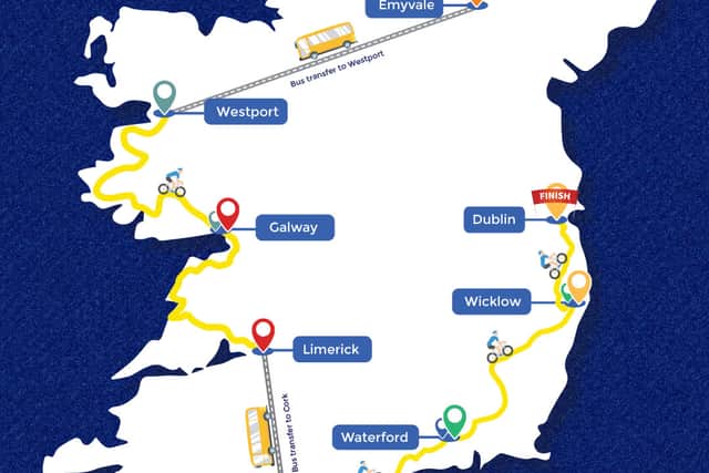 Scottish legend leads star-studded charity cycle to the home of Munster ...