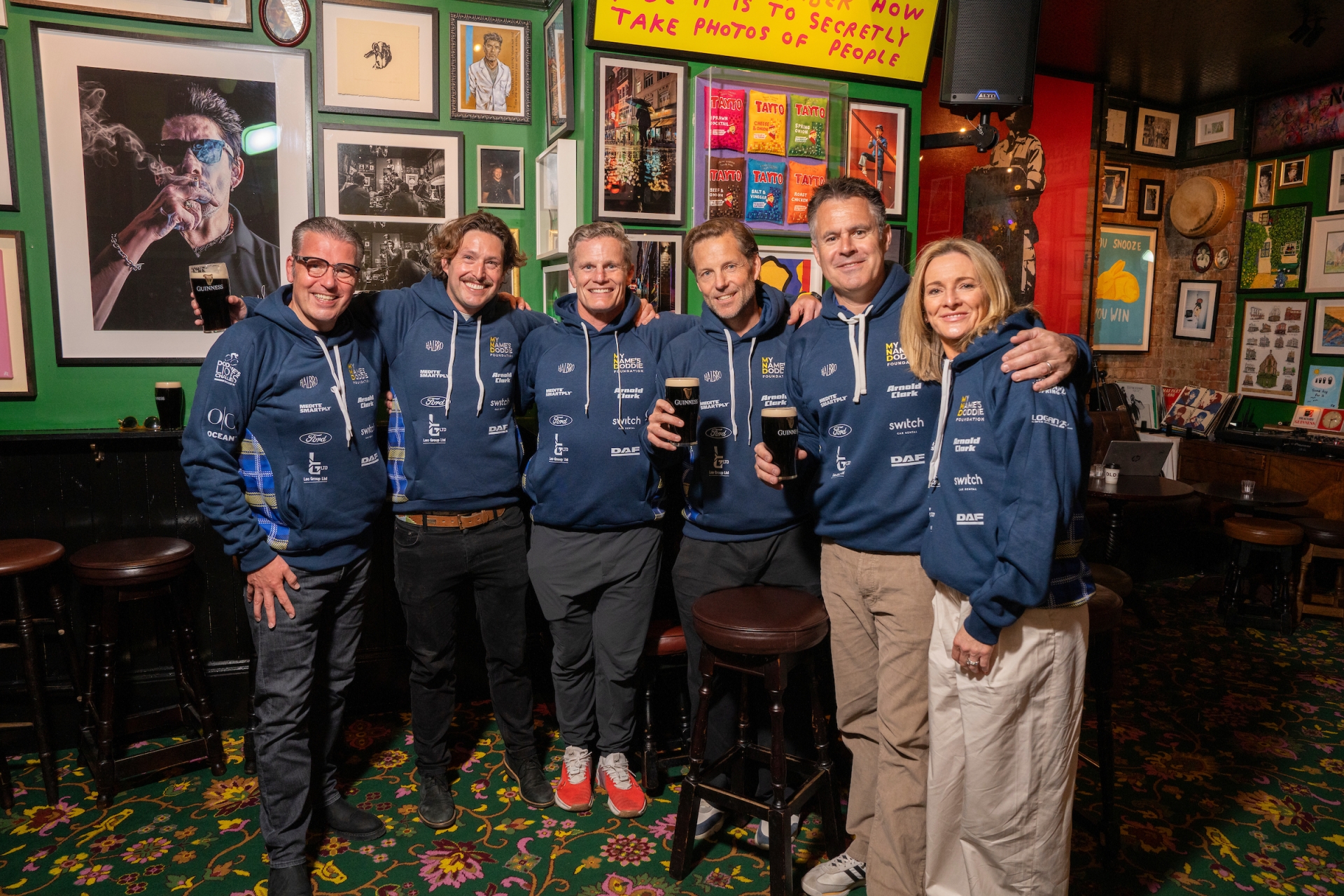 Scottish legend leads star-studded charity cycle to the home of Munster ...