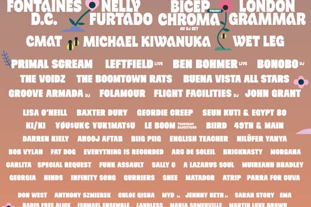 The critically acclaimed British trio London Grammar will also be on the All Together Now stage as well as the Irish icon CMAT who has seen incredible success recently. Other acts listed include Bicep, Wet Leg, Michael Kiwanuka and Groove Armada.
