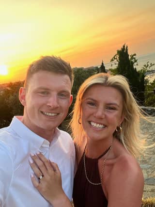 Na Piarsaigh man Kevin Downes and partner Grace Sheahan