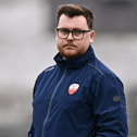 Treaty United senior women's manager Sean Russell
