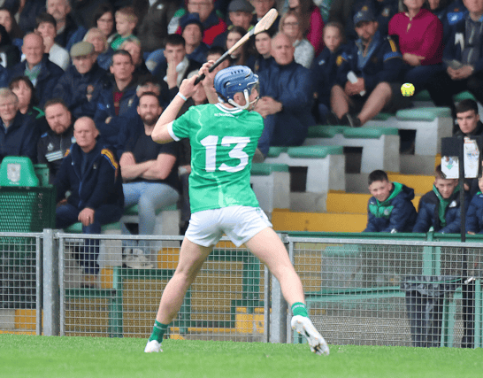 Shane Waters impressed for Limerick minor hurlers in their All-Ireland preliminary quarter-final with Wexford at FBD Semple Stadium, Thurles on Saturday | PICTURE: Brendan Gleeson