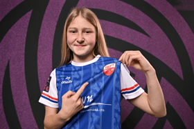 Madison McGuane scored for Treaty United in the Women's Premier Division last weekend