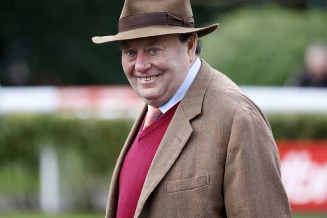 Aston Martini jumped excellently throughout in the hands of Felix de Giles, moving stylishly into contention in the home straight and soon alongside Il Est Francais, who folded tamely before the last, allowing the six-year-old mare to stride clear for a thoroughly impressive 10-length success.