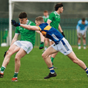 Tom Ryan, of Limerick, in action  against Tipperary's Ben Carey during their Munster U20 football fixture played at Mick Neville Park in Rathkeale in March , PICTURE: Brendan Gleeson