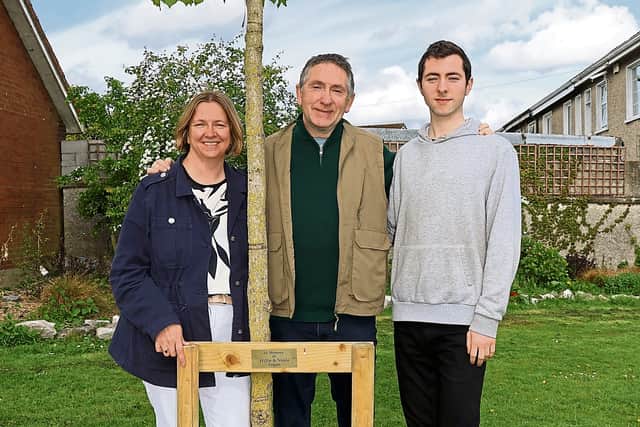 It’s not just a space for locals to reflect - studies of course have shown the planting of trees to have a positive impact on the environment.