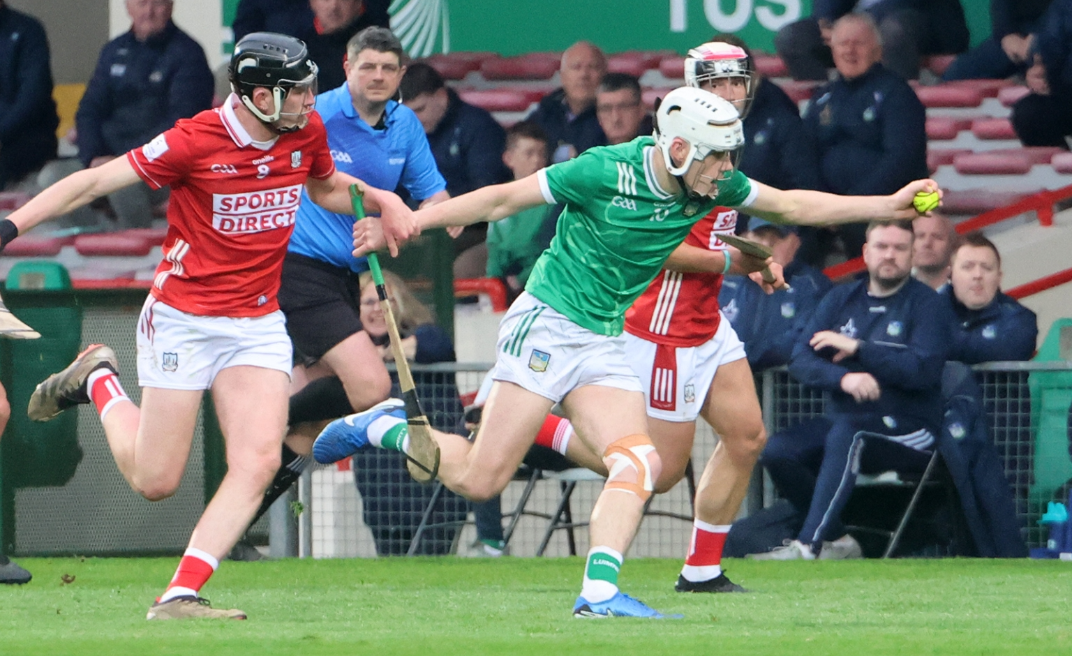 Limerick's Rob O'Farrell in action Cork, PICTURE: Brendan Gleeson