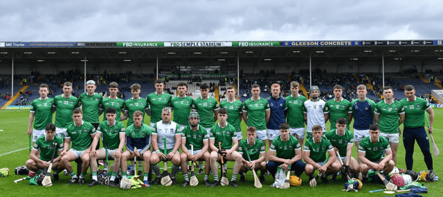 Limerick's 2022 U20 hurling squad, PICTURE: Sportsfile