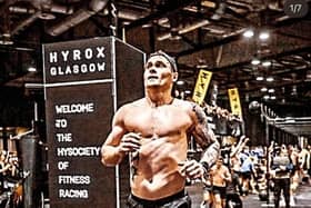 Pictured: Tony Barry of Tony's Hyrox Limerick competing at Hyrox Glasgow