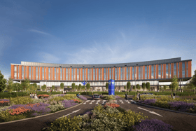 A visualisation of the new Bon Secours Hospital Limerick design