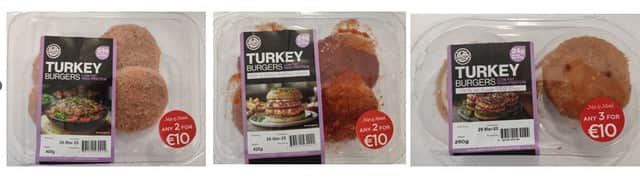 Additionally, batches of Hogan’s Farm Turkey Burgers with an Asian BBQ Glaze have also been recalled due to an incorrect version of ingredients listed on its label.