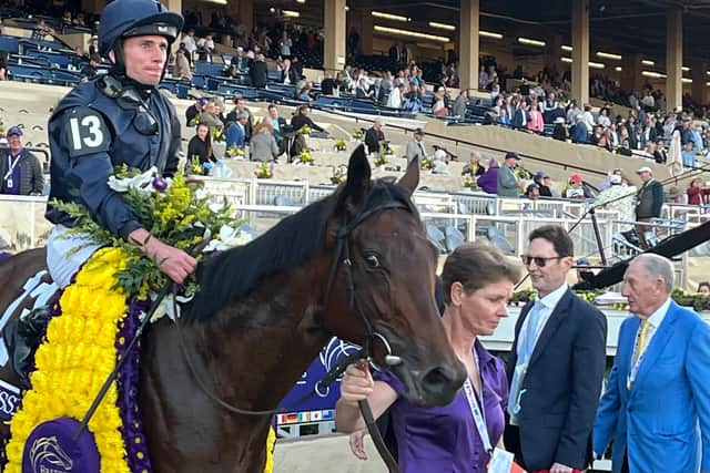 “Henri Matisse is very well. He’s a fast horse, he likes fast ground and likes to come late,” said O’Brien.