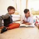 Reading to young children is an important way to help them build language skills