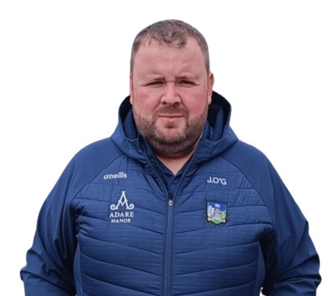 Limerick U20 football manager John O'Grady